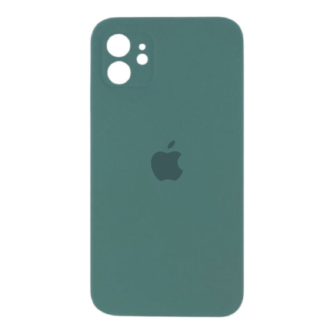 Чохол Silicone Case Full Camera Square для iPhone 11 Pine green